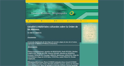 Desktop Screenshot of estudiosminimos.eu